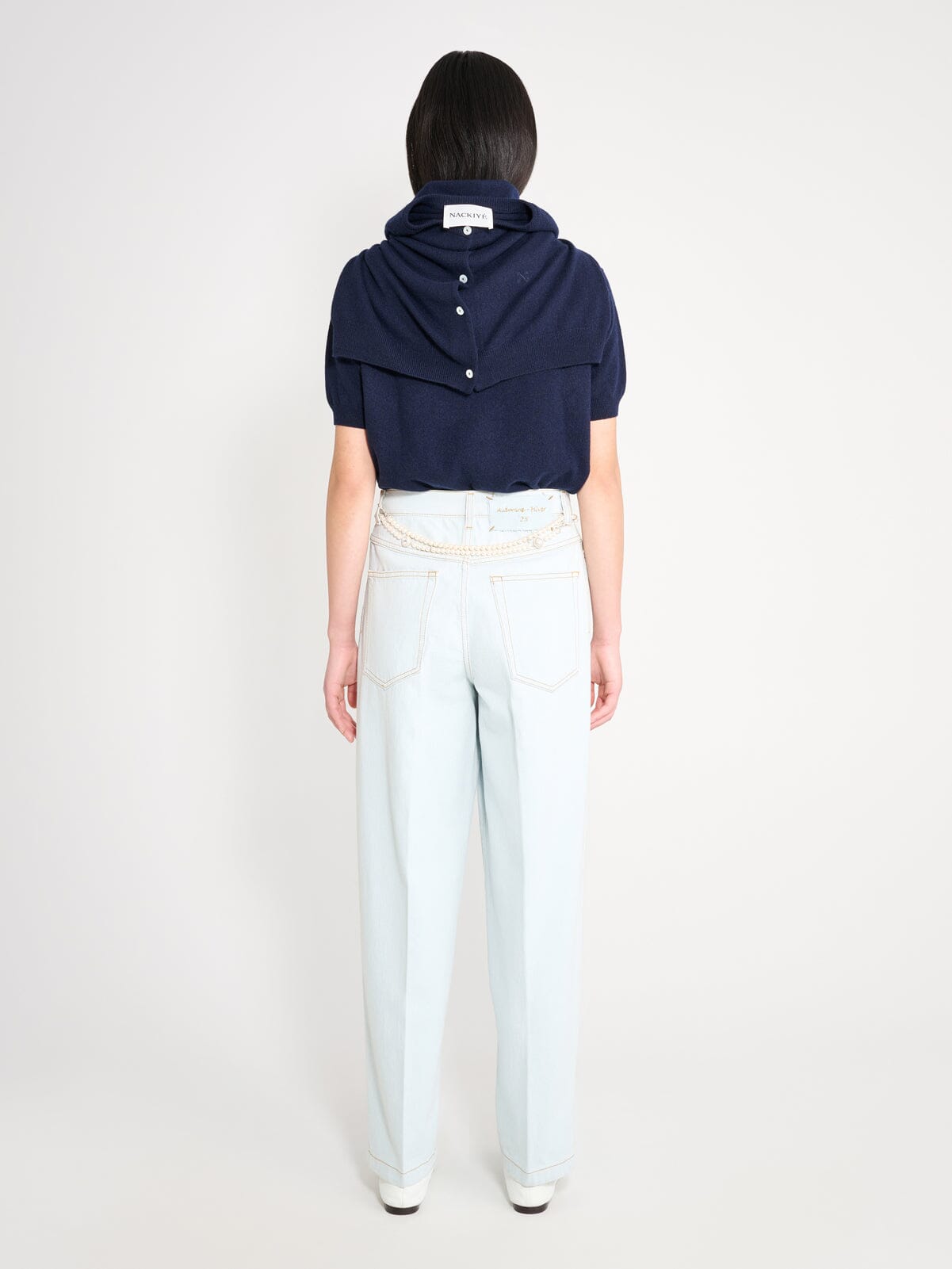 Nackiyé Bottoms Borrowed Denim Pants