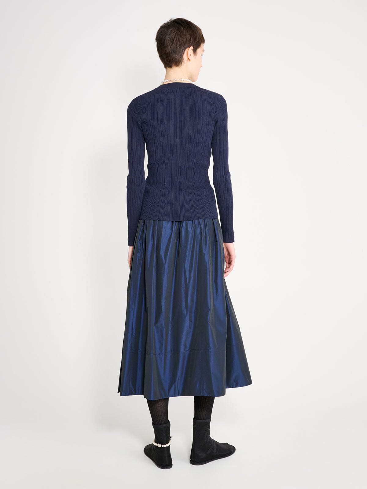 Nackiyé Knitwear Keep Close Henley Organic Cotton Knit