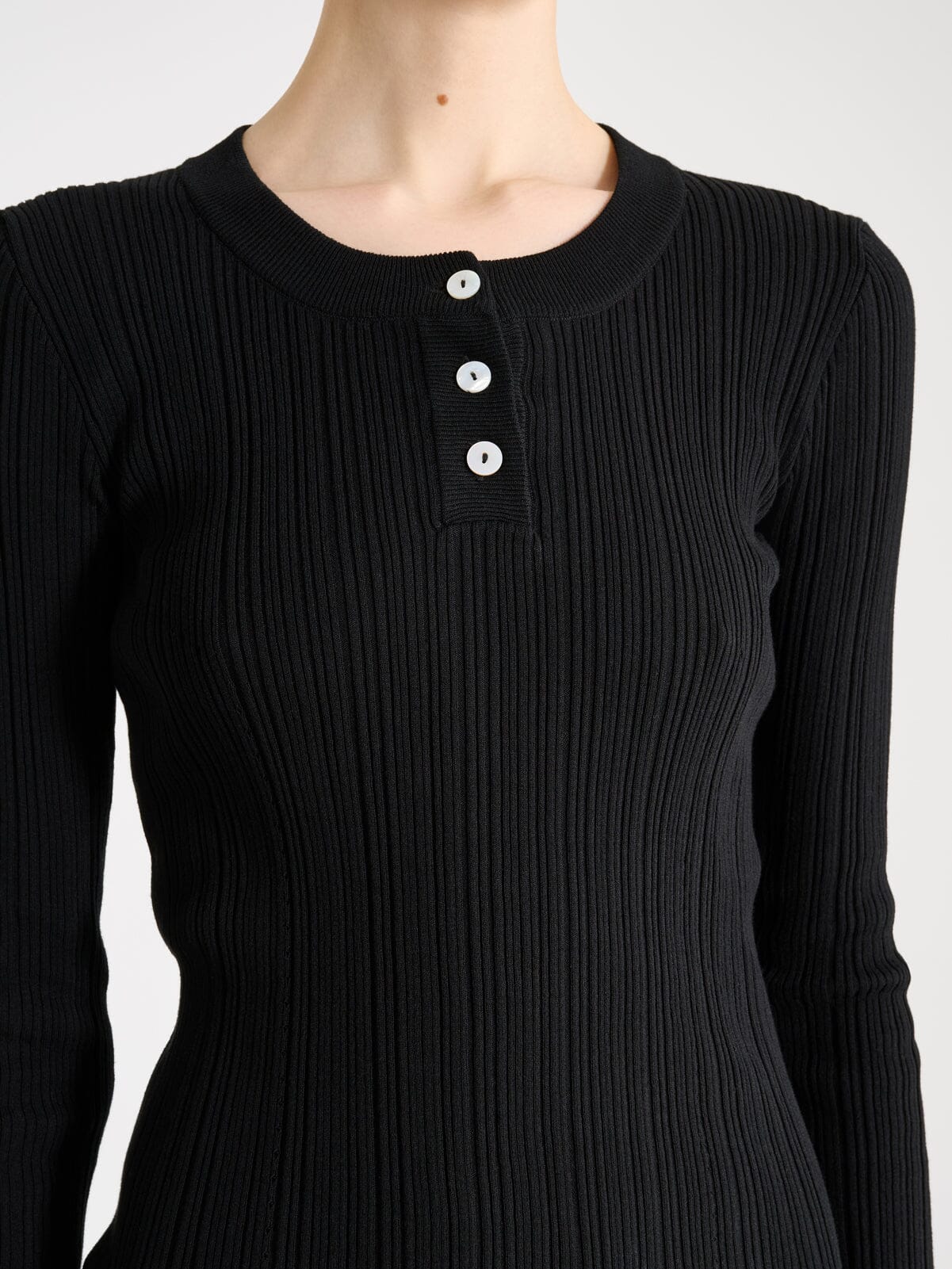 Nackiyé Knitwear Keep Close Henley Knit