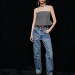 Nackiyé Tops Naked Skin Mini Top