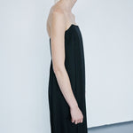 Nackiyé Stripped Strapless Gown