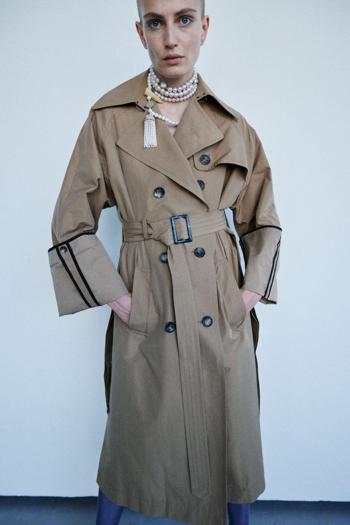 Nackiyé Left Bank Trenchcoat