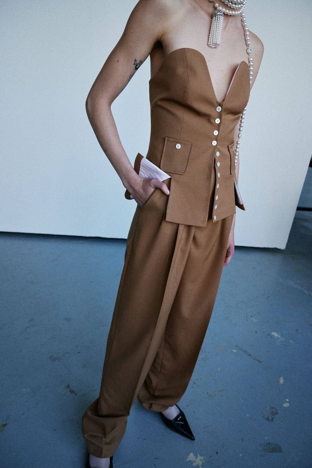 Nackiyé Kitty Baby Bustier Top