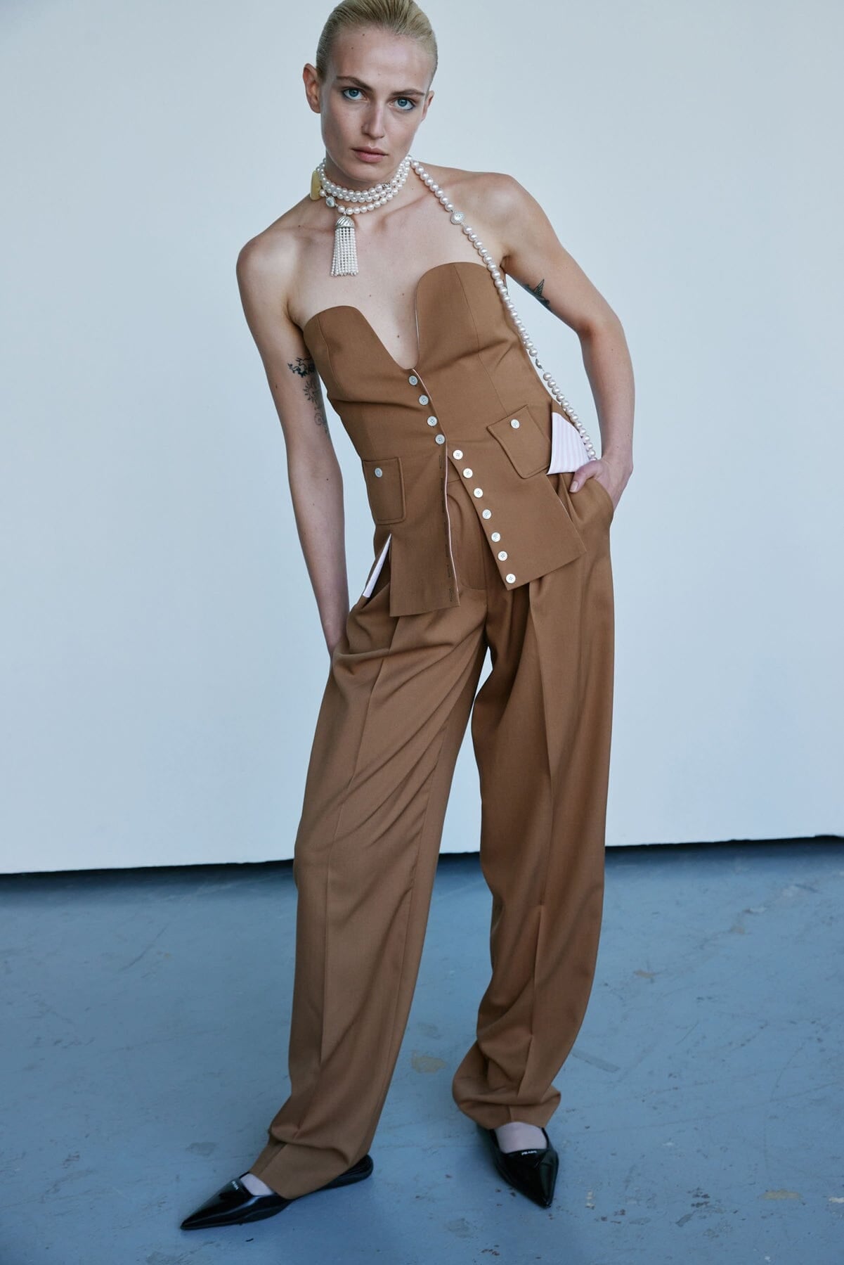 Nackiyé Kitty Baby Bustier Top