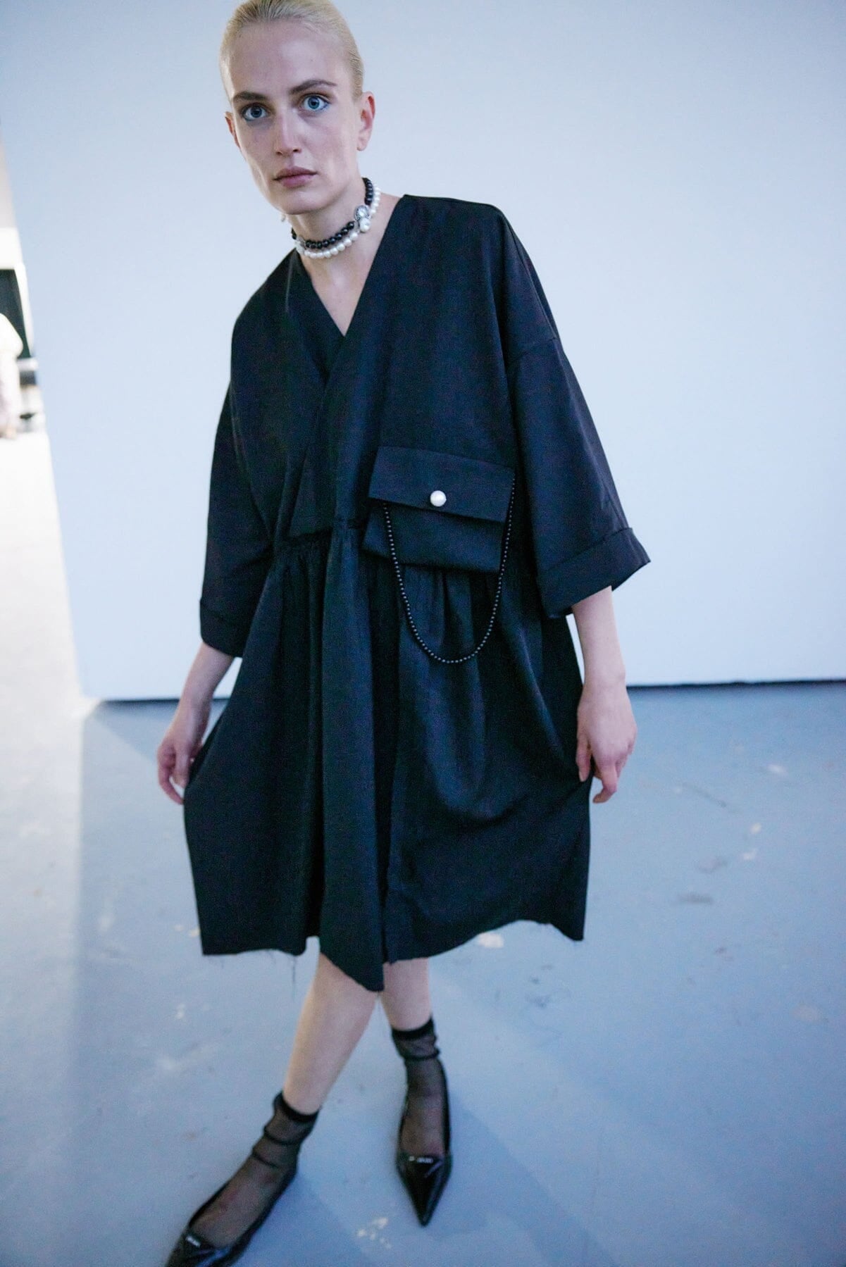 Nackiyé Ginza Cherry Kimono Dress