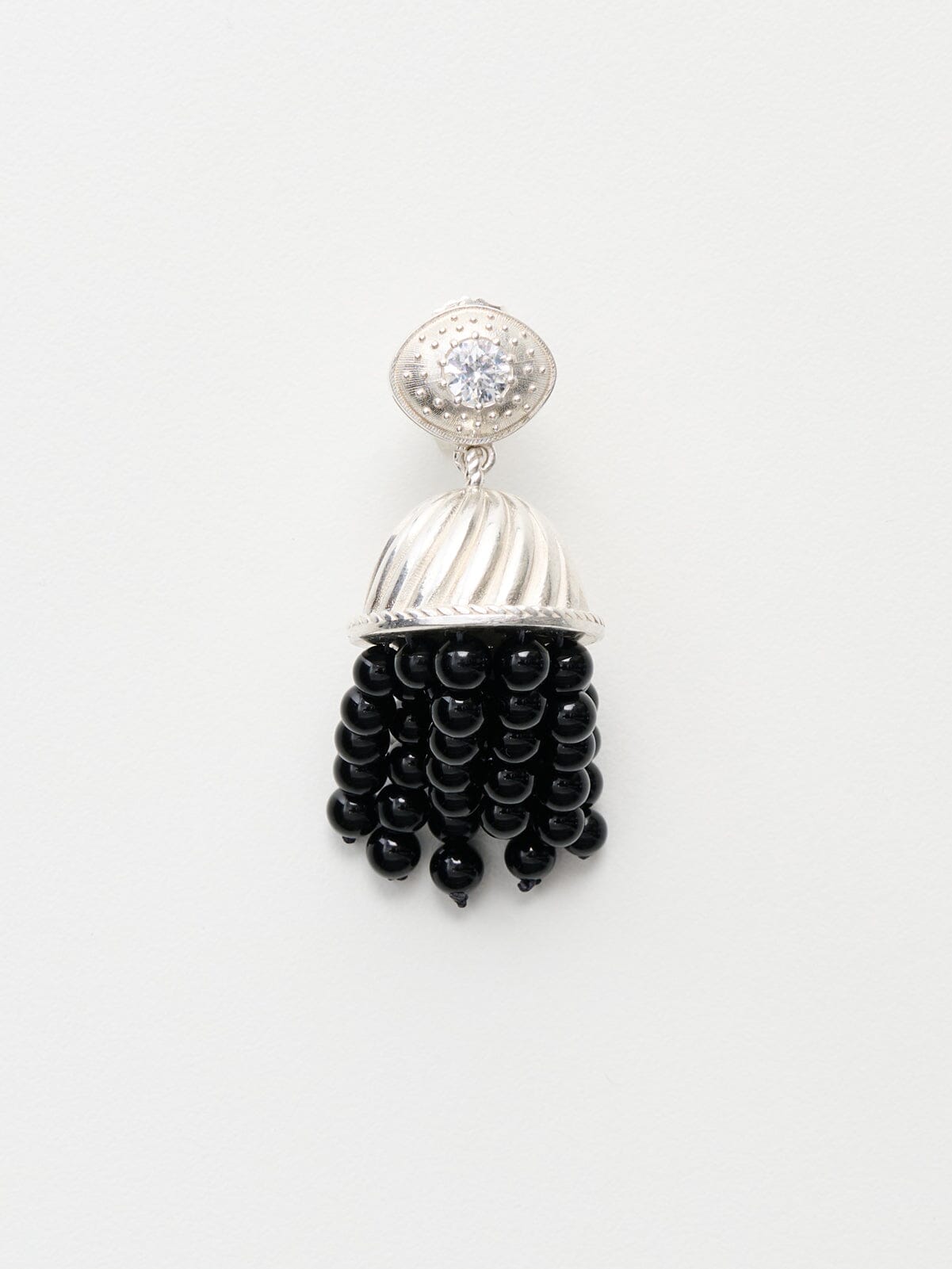 Nackiyé Jewelery Mini Onyx Earring