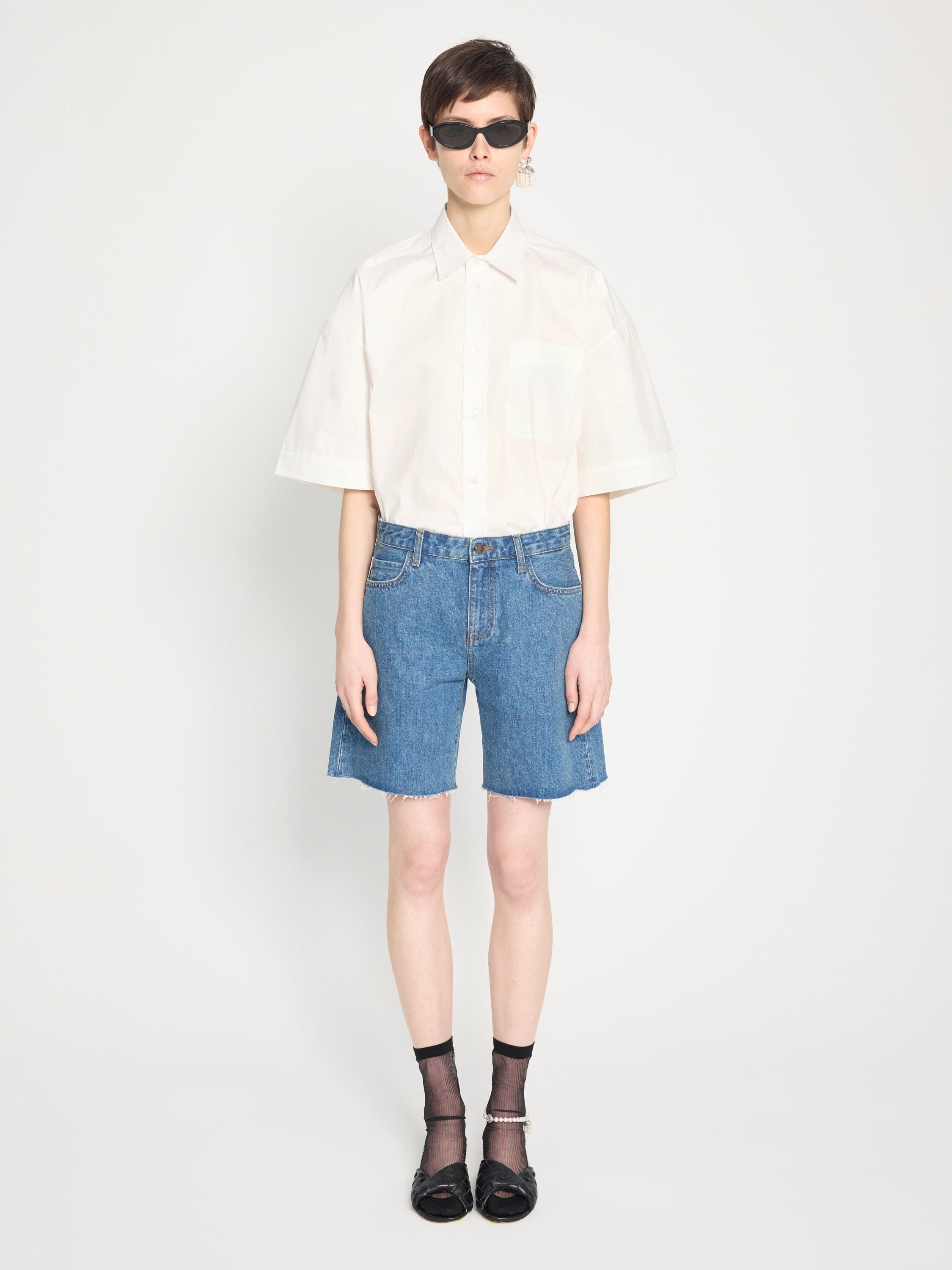 Nackiyé Pant Denim Shorts