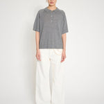 Nackiyé Knit Polo Knit Top