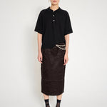 Nackiyé Knit Polo Knit Top