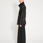 Nackiyé Jacket Oversize Leather Coat