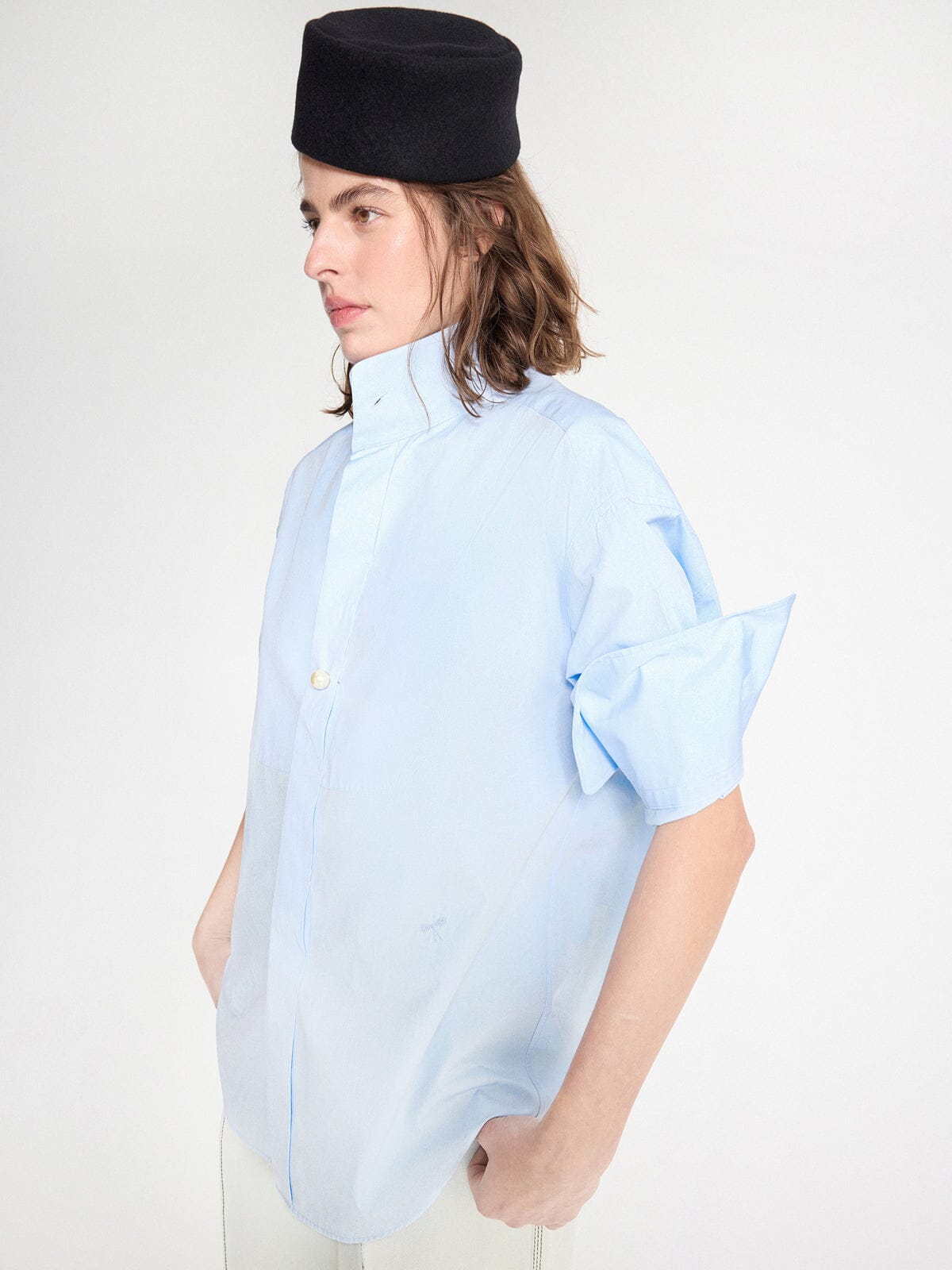 Nackiyé TOPS Tux Pearl Shirt