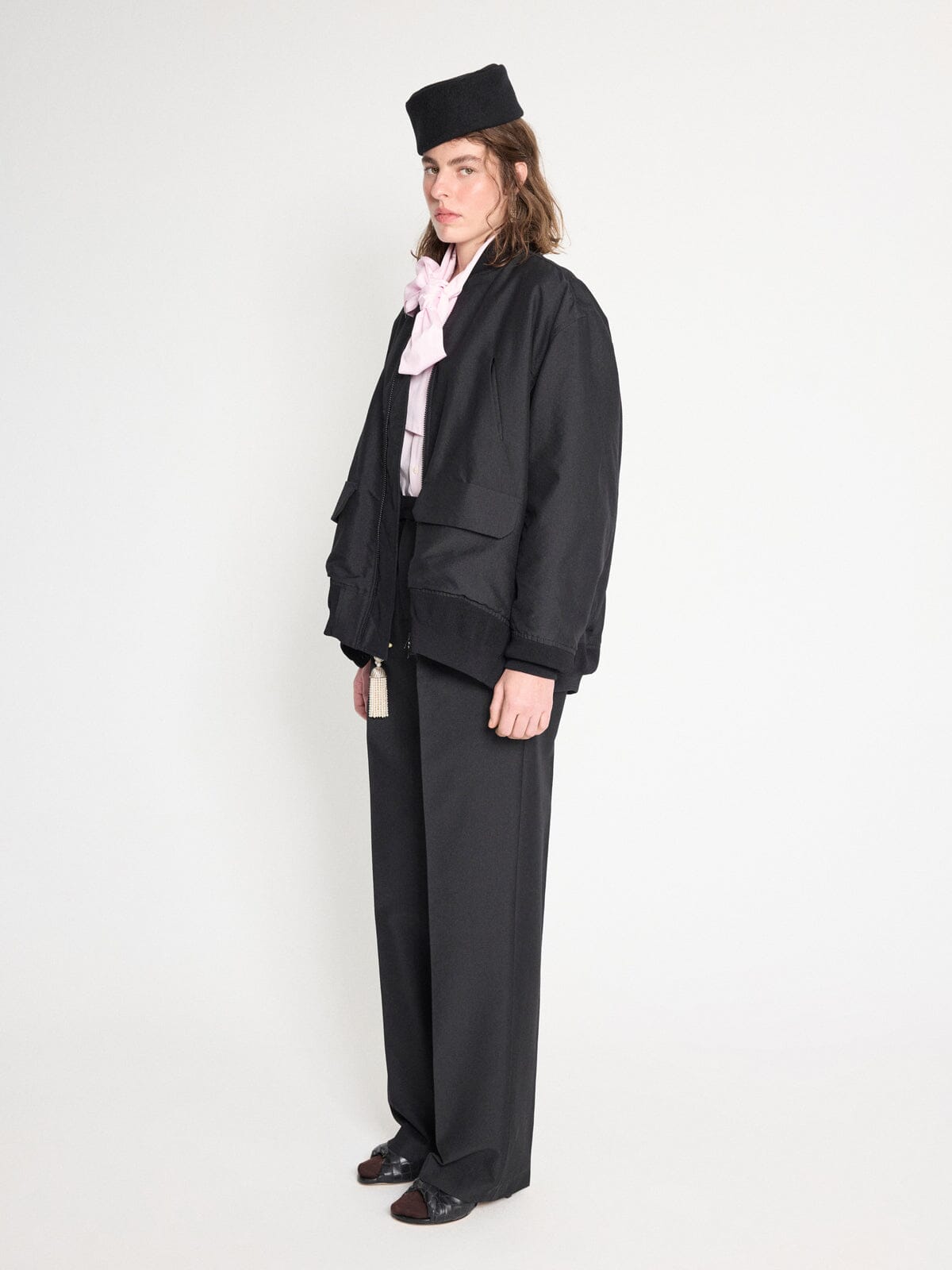 Nackiyé OUTERWEAR Aviator Oversize Jacket