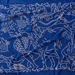 Nackiyé Towels Fete Yacht Towel in Lavender/Sea