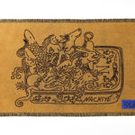 Nackiyé Towels A Tight Ship (Standard) Beach Towel in Caramel/Coffee