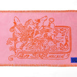 Nackiyé Towels A Tight Ship (Standard) Beach Towel in Candy/Orange