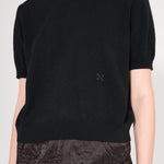 Nackiyé Crewneck Pearl Cashmere Short Sleeved Crewneck