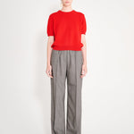 Nackiyé Crewneck Pearl Cashmere Short Sleeved Crewneck