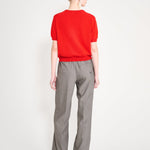 Nackiyé Crewneck Pearl Cashmere Short Sleeved Crewneck