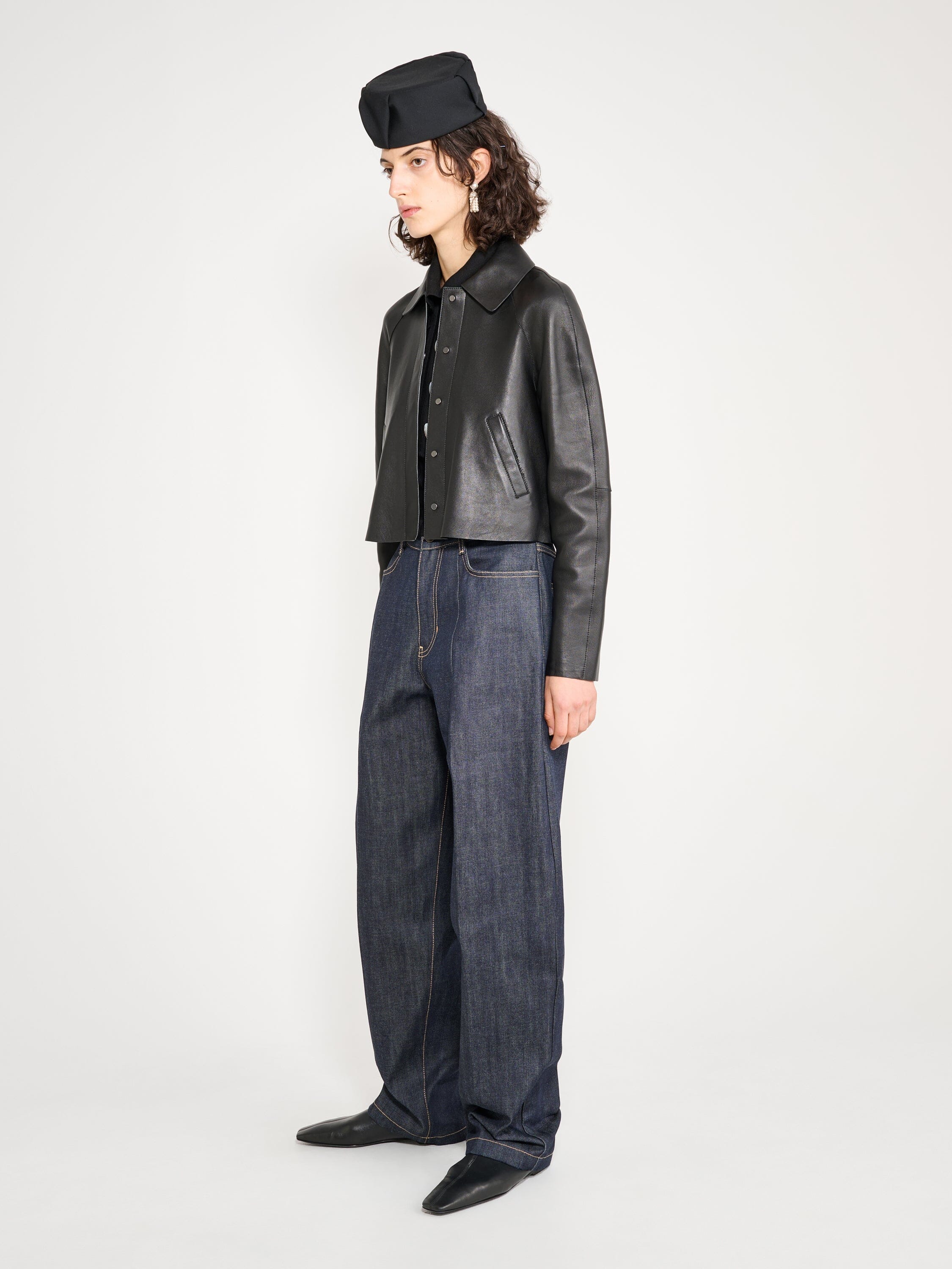 Nackiyé Jacket Pixie Leather Jacket