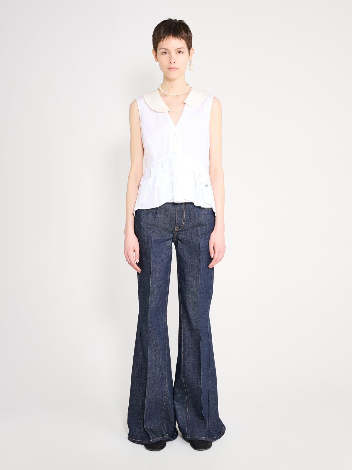 Nackiyé Tops Bang Bang Cotton Vest