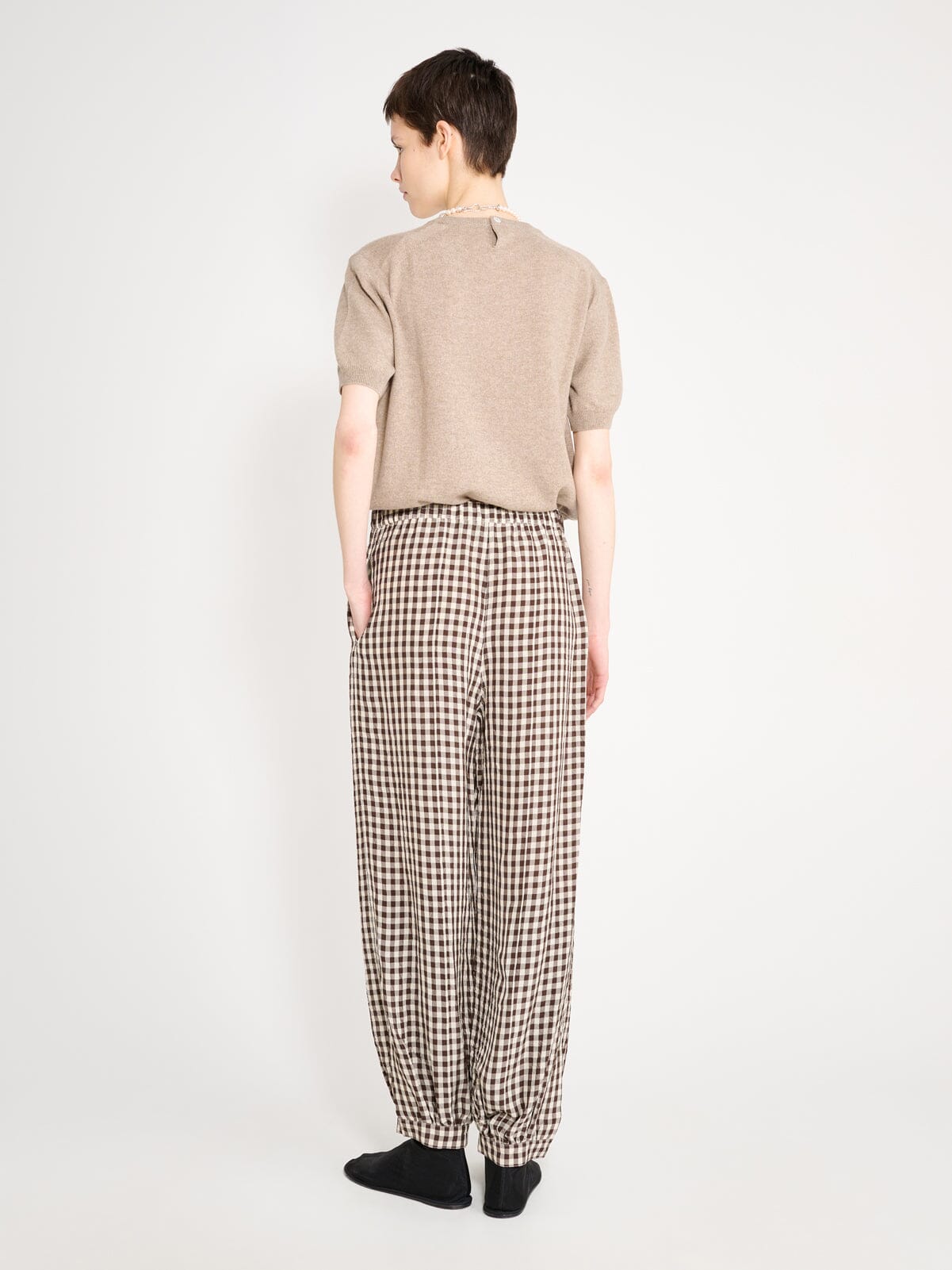 Nackiyé Bottoms Patmos Vichy Pants