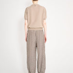 Nackiyé Knitwear Pearl Cashmere Short Sleeved Crewneck