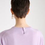 Nackiyé Knitwear Pearl Cashmere Short Sleeved Crewneck