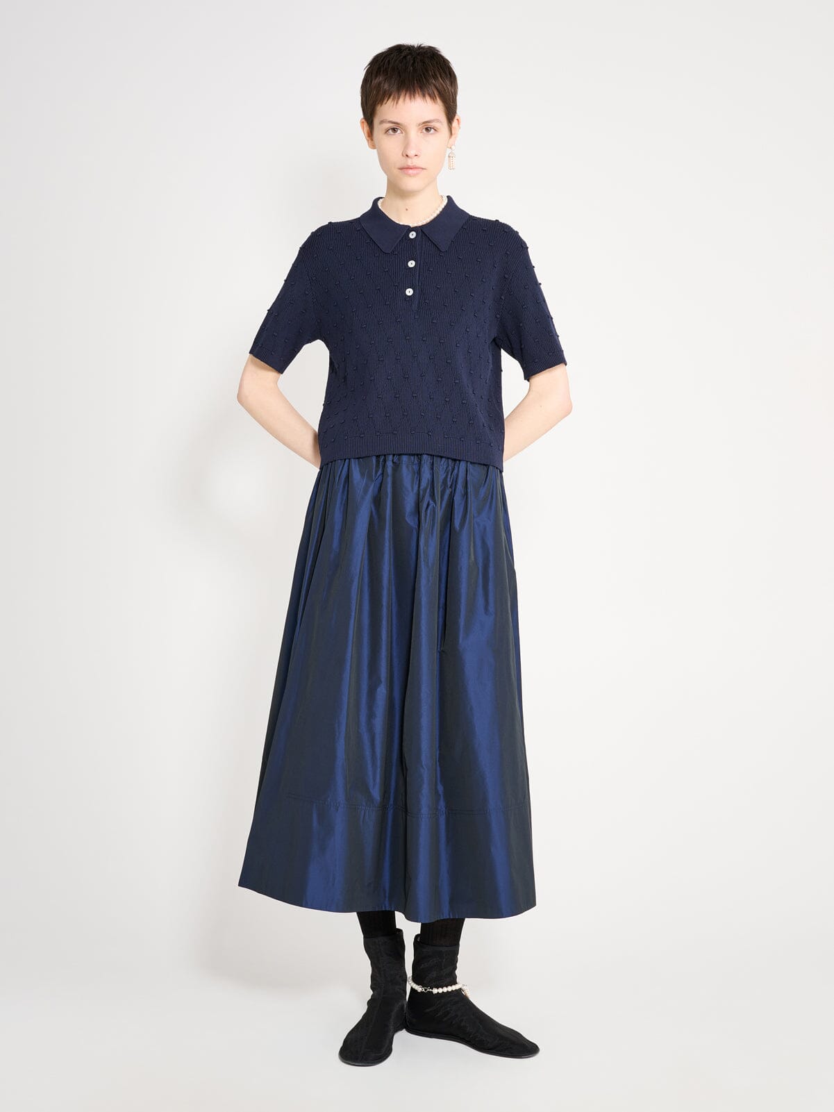 Nackiyé Tops Polo Swing Organic Cotton Knit