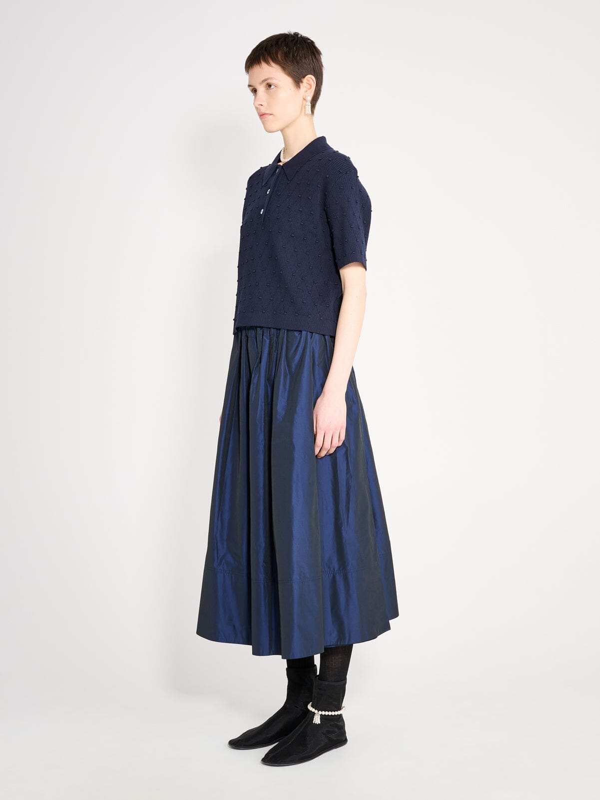 Nackiyé Tops Polo Swing Organic Cotton Knit