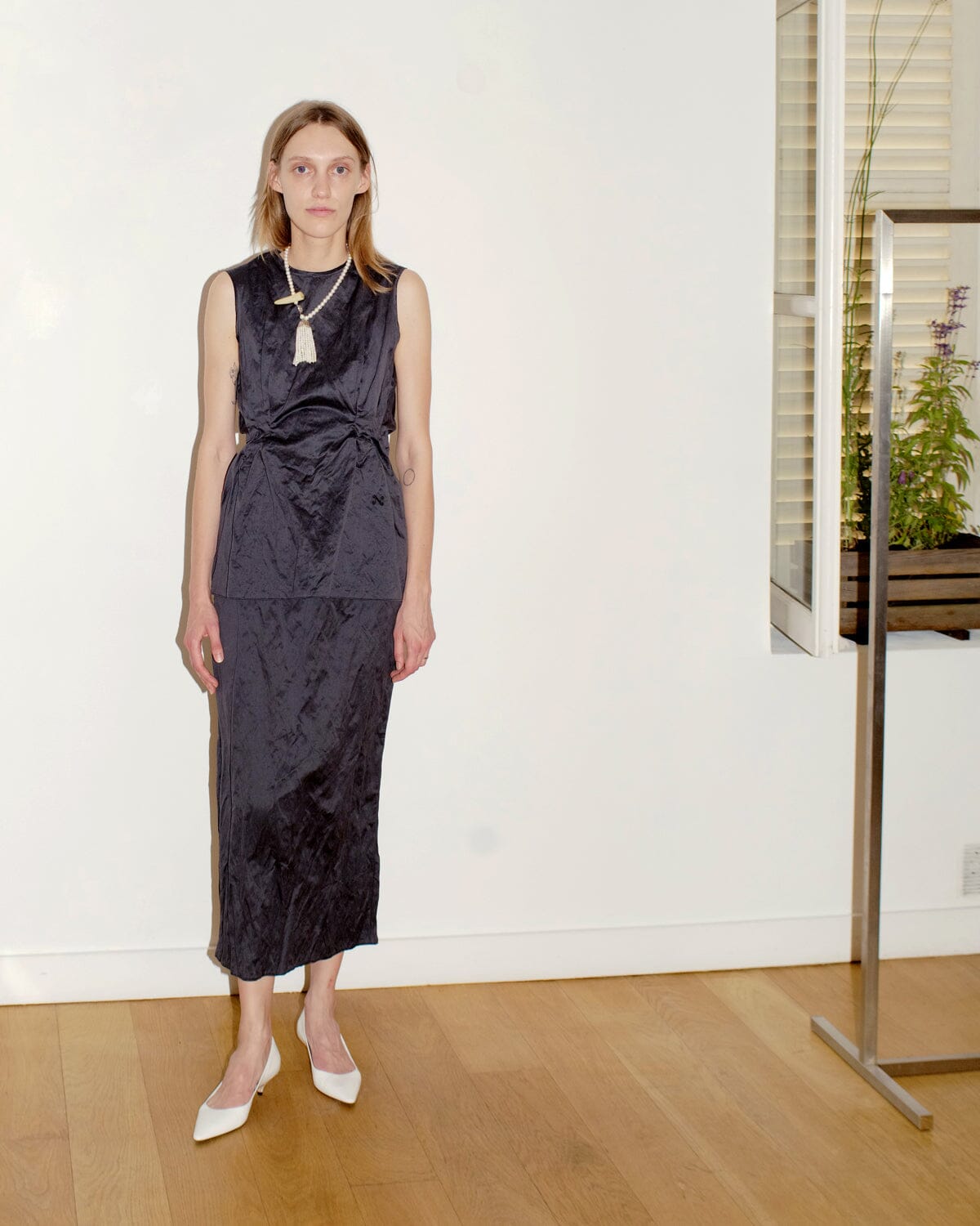 Nackiyé BOTTOMS Long Crayon Skirt