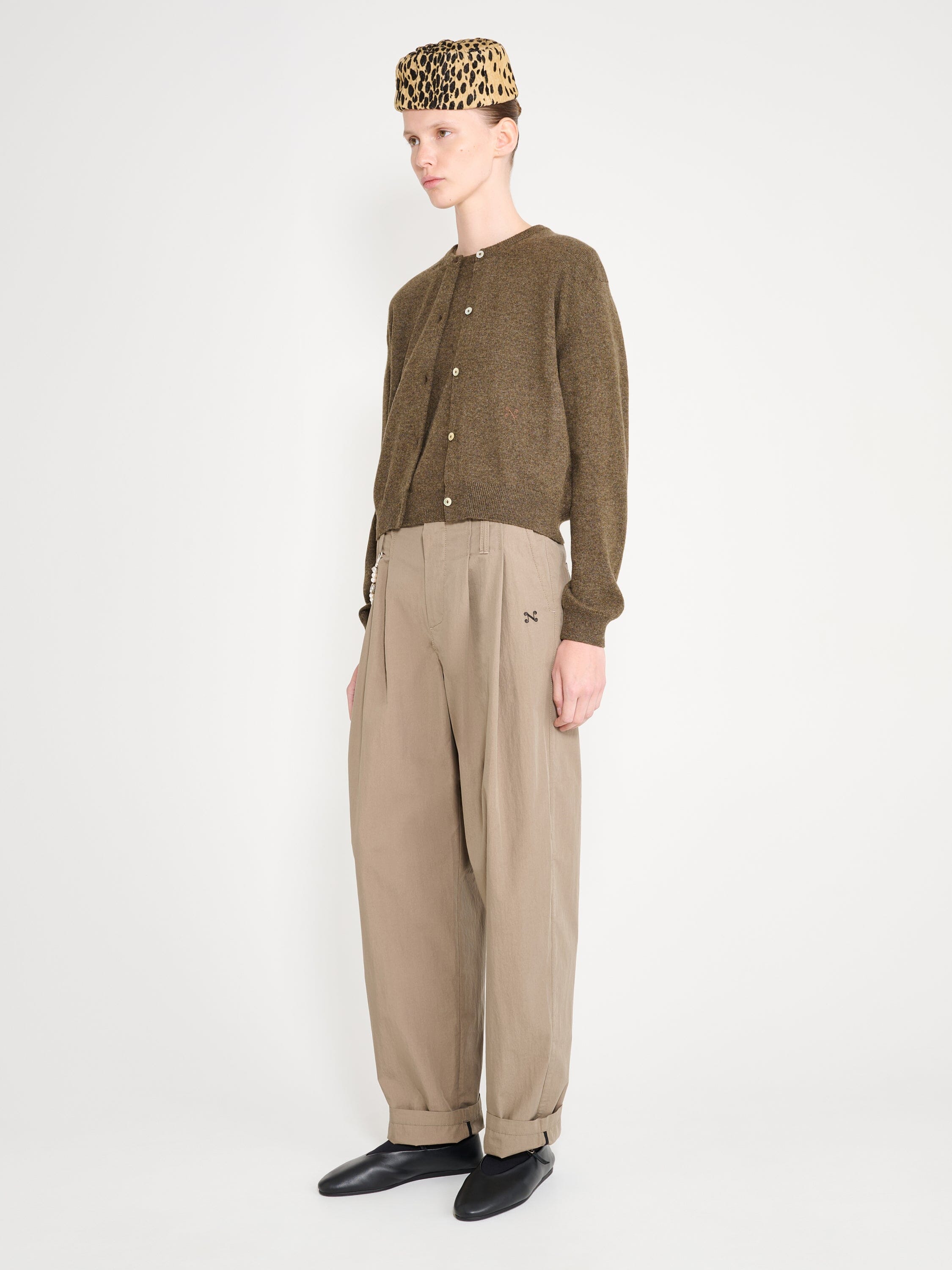 Nackiyé Cardigan Sea Shell Cashmere Cardigan