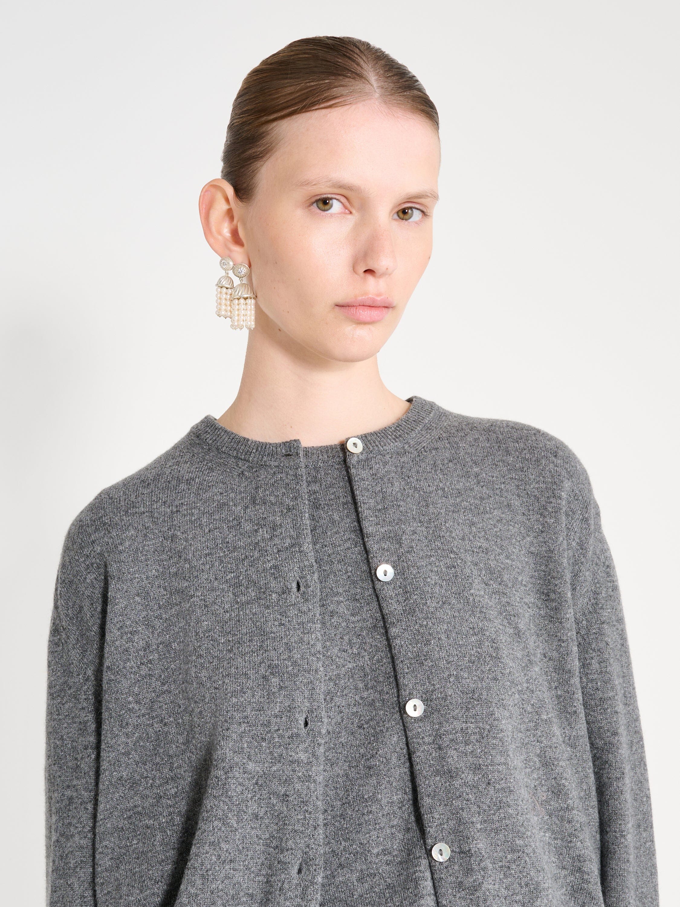 Nackiyé Cardigan Sea Shell Cashmere Cardigan