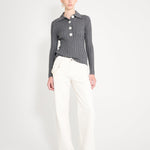 Nackiyé Polo Sugarman Long Sleeved Knit Polo