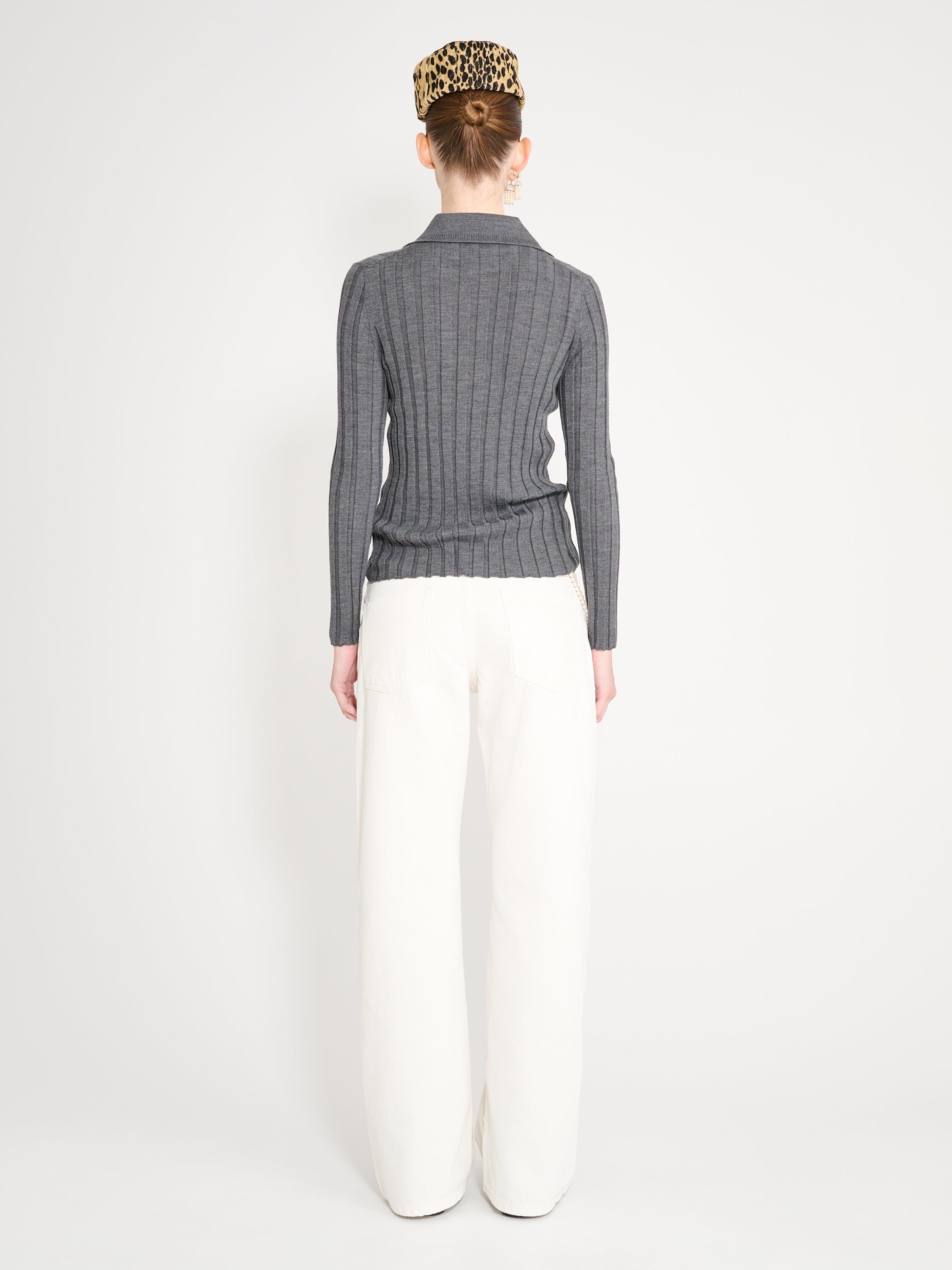 Nackiyé Polo Sugarman Long Sleeved Knit Polo