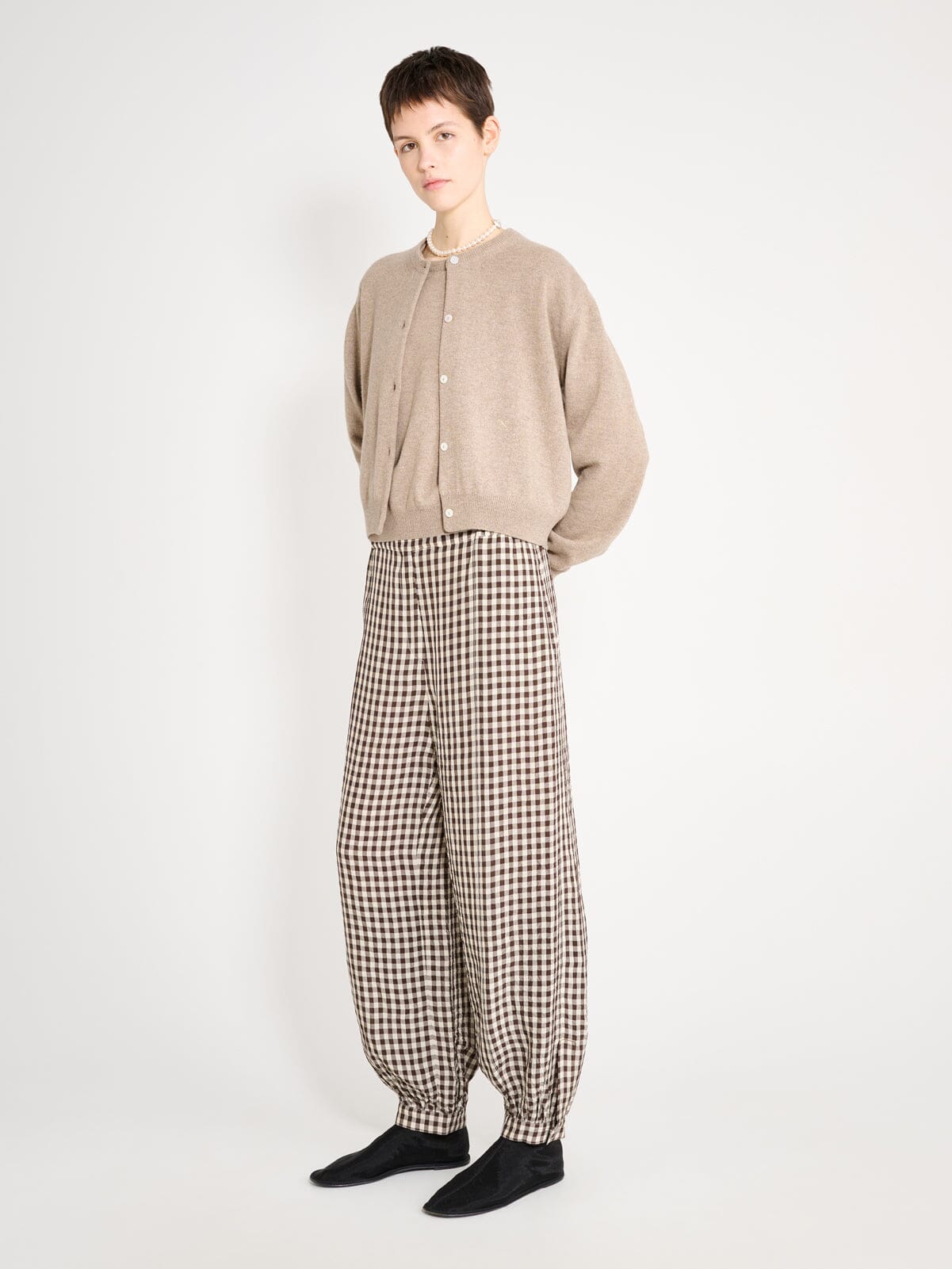 Nackiyé Knitwear Sea Shell Cashmere Cardigan