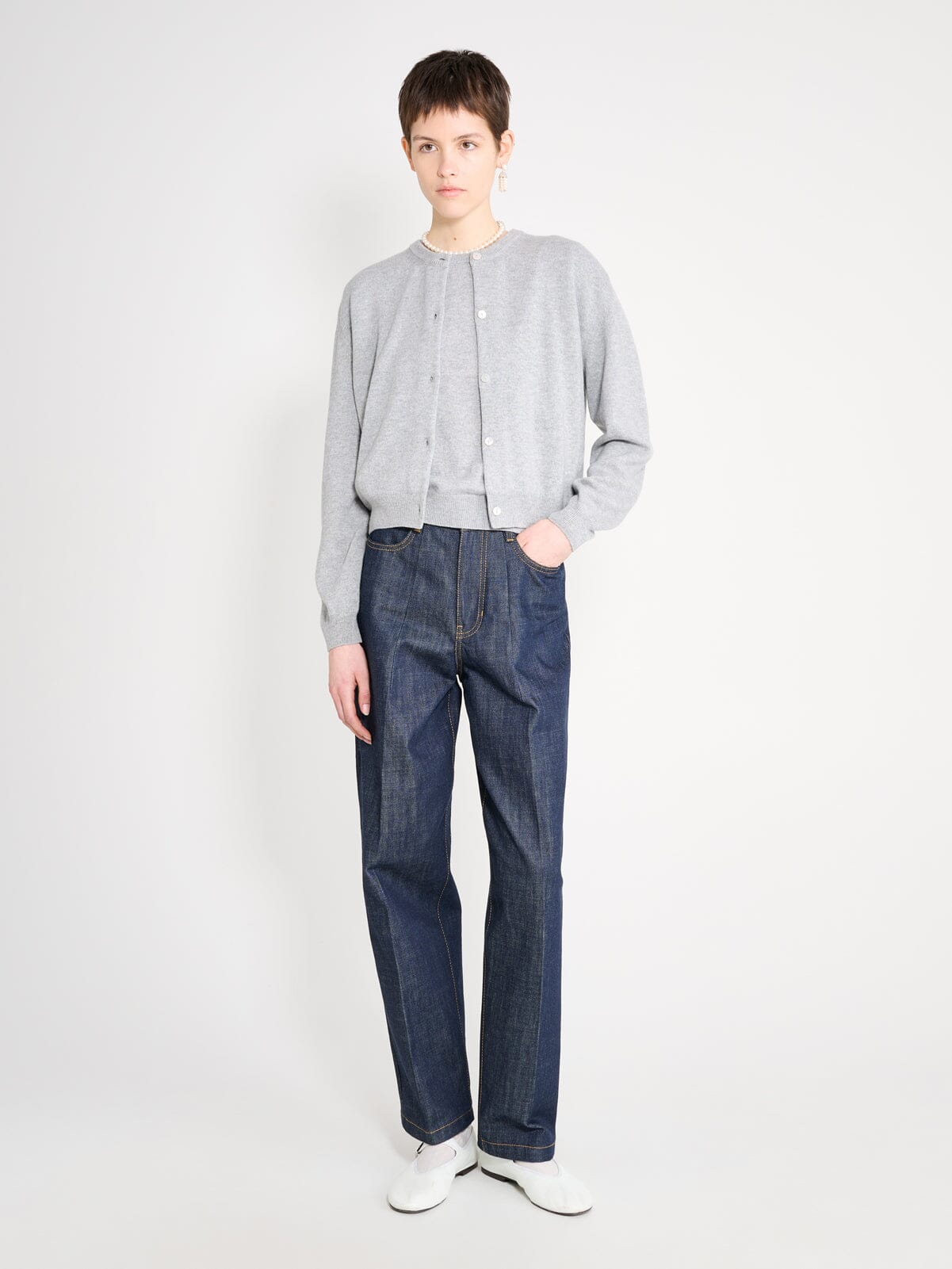 Nackiyé Knitwear Sea Shell Cashmere Cardigan