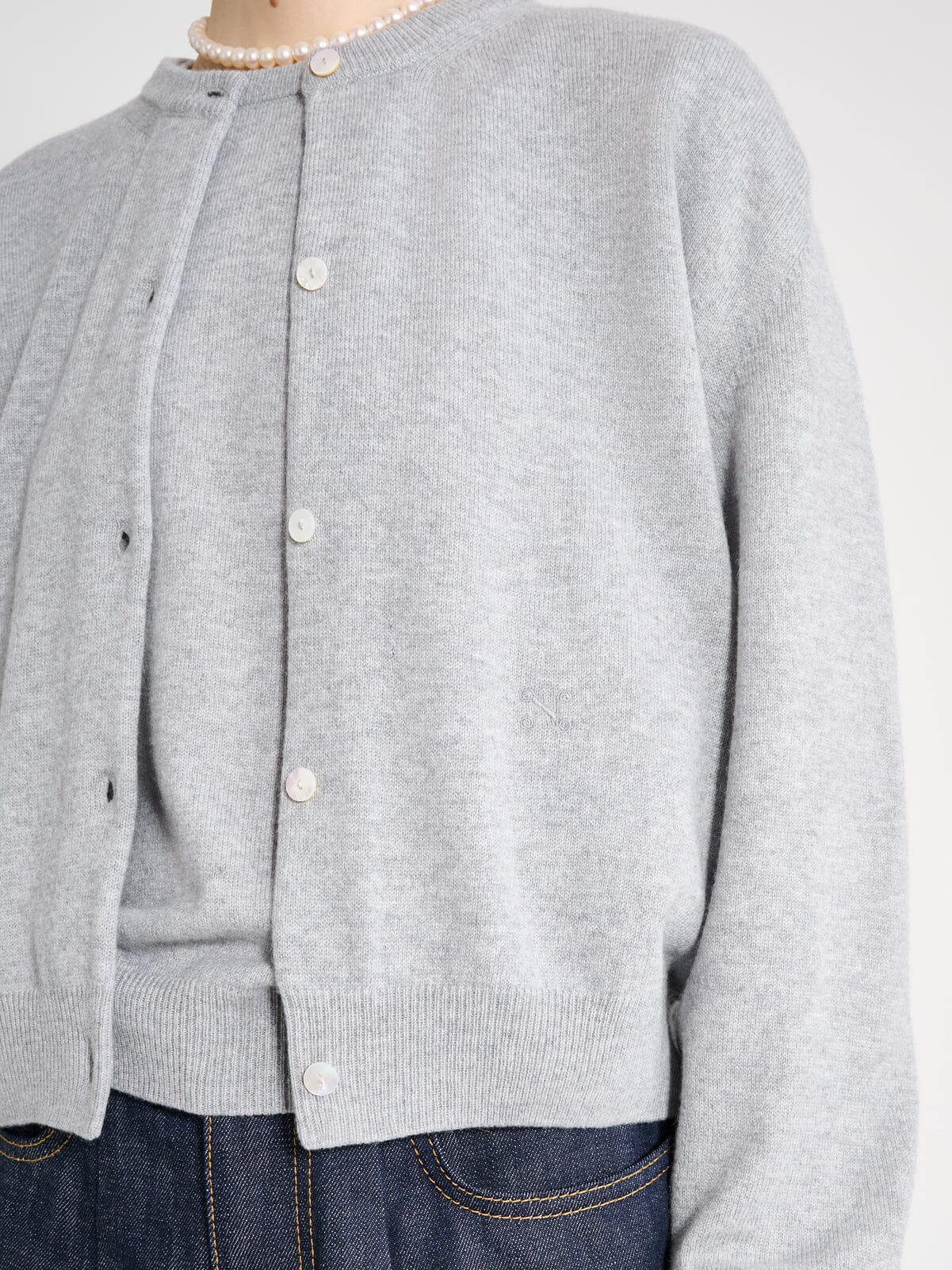 Nackiyé Knitwear Sea Shell Cashmere Cardigan