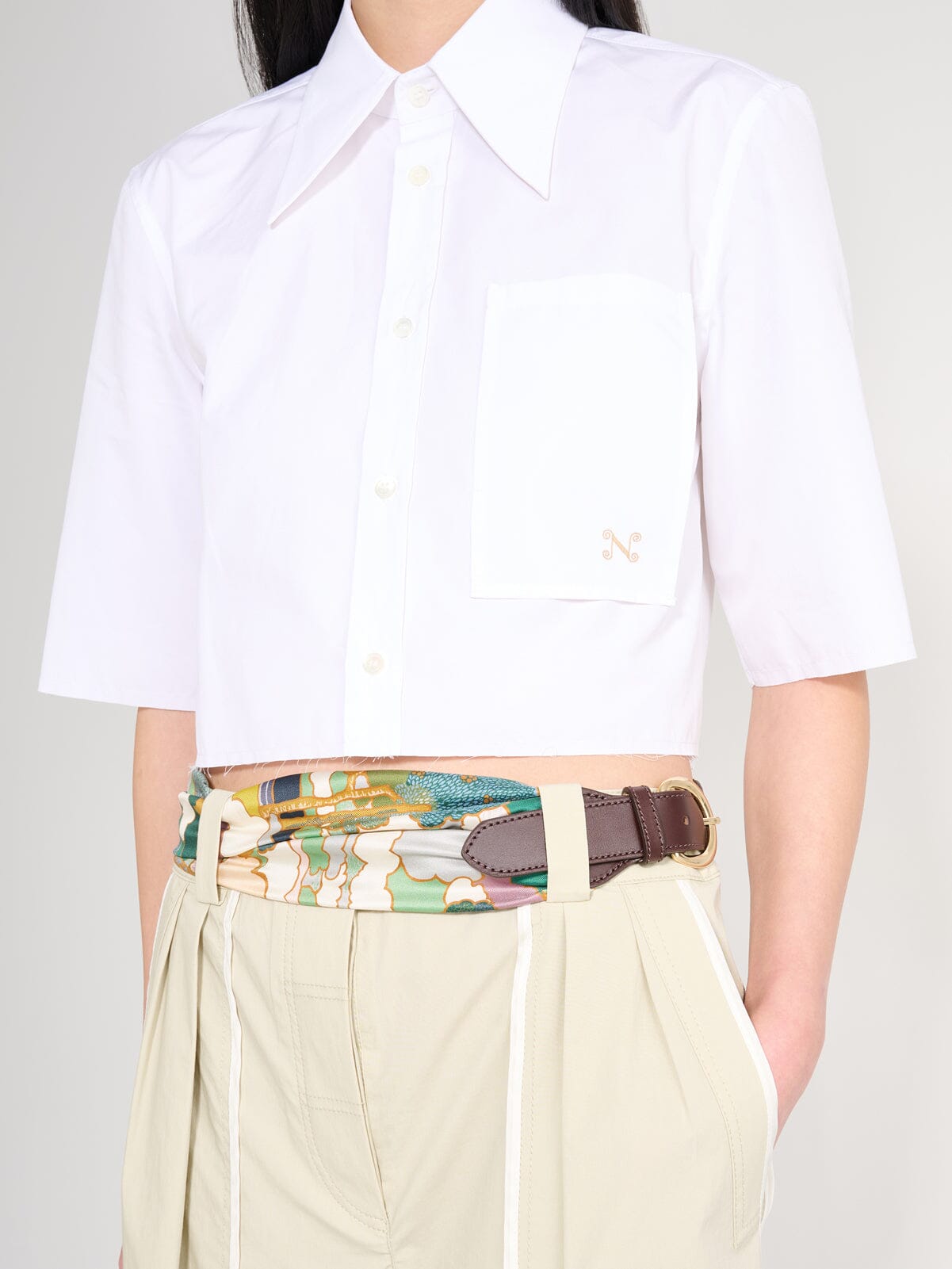 Nackiyé Tops Shortcut Shirt