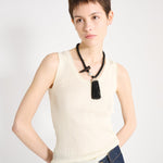 Nackiyé Knitwear Skintight Knit Tank