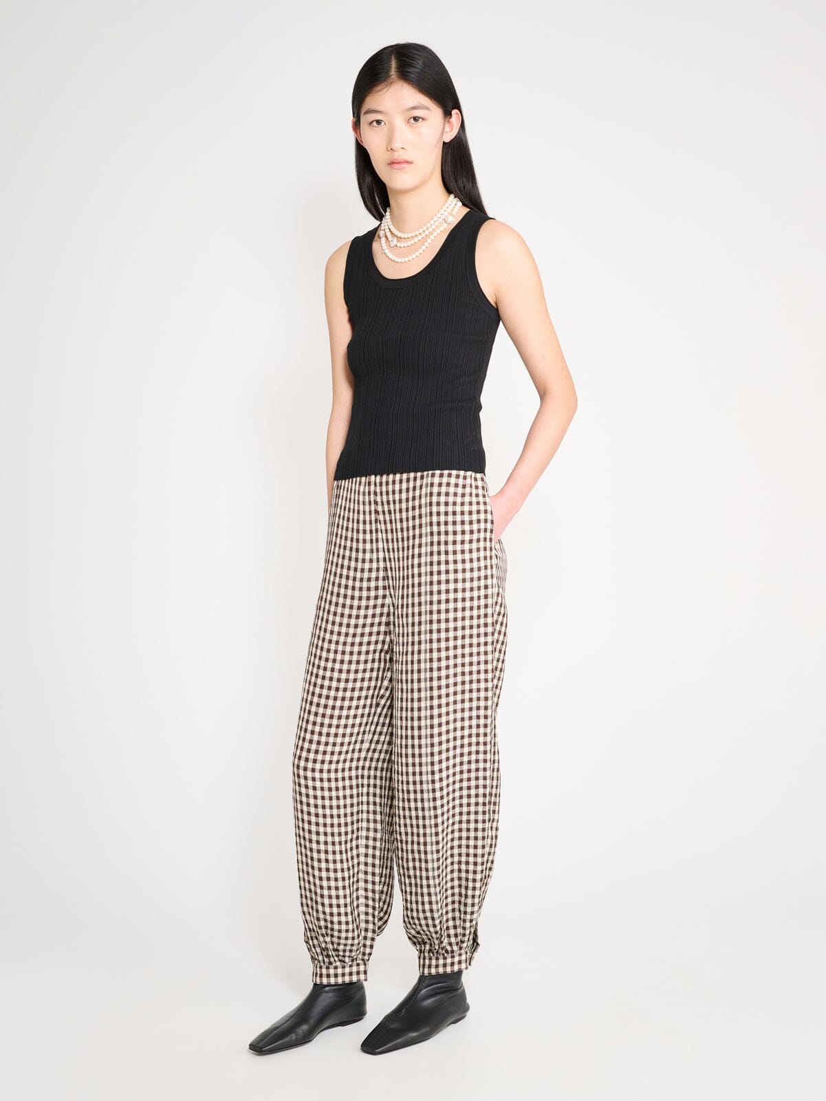 Nackiyé Knitwear Skintight Knit Tank