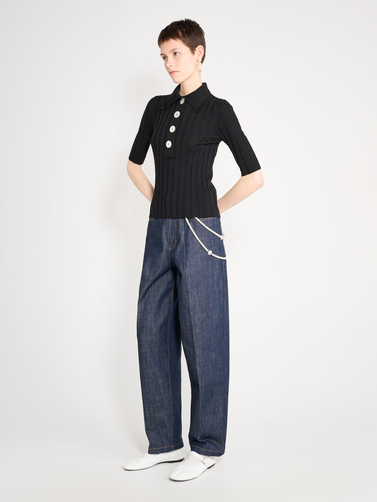 Nackiyé Sugarman Knit Polo