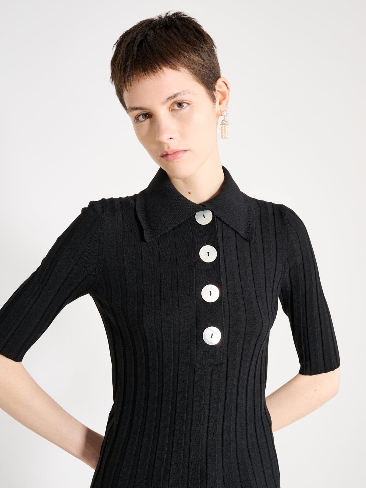 Nackiyé Sugarman Knit Polo