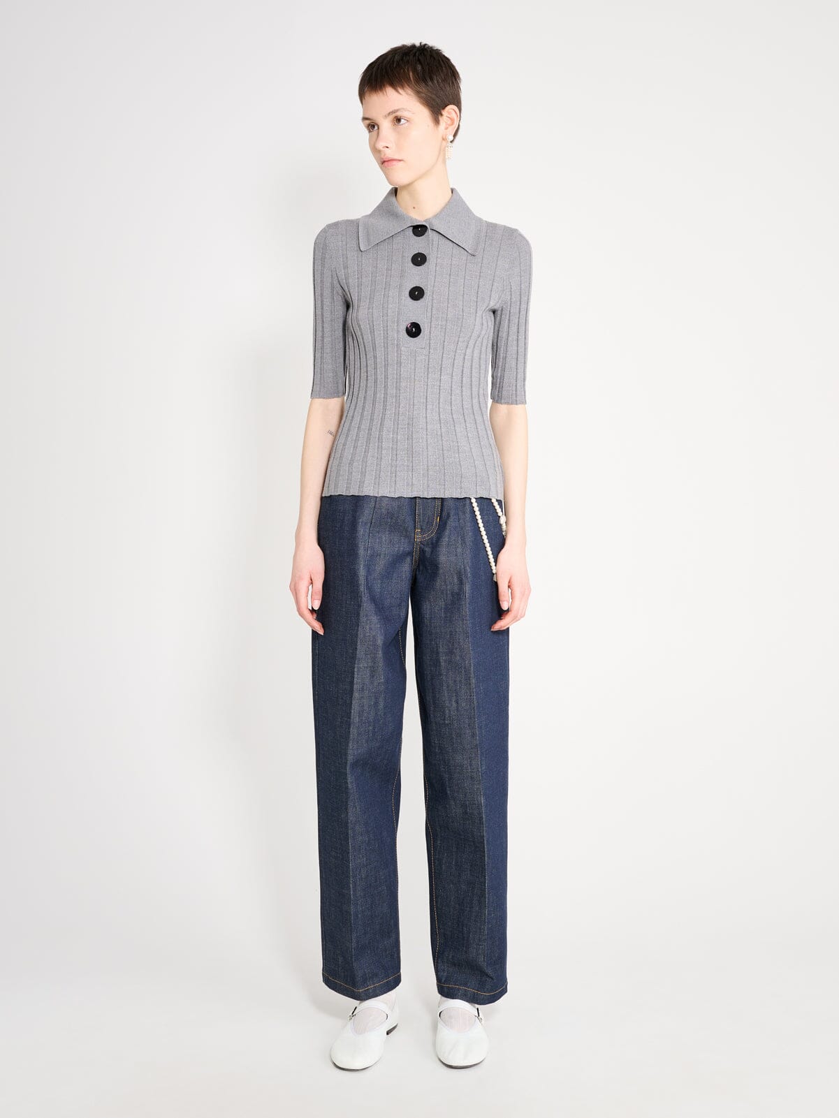 Nackiyé Sugarman Knit Polo