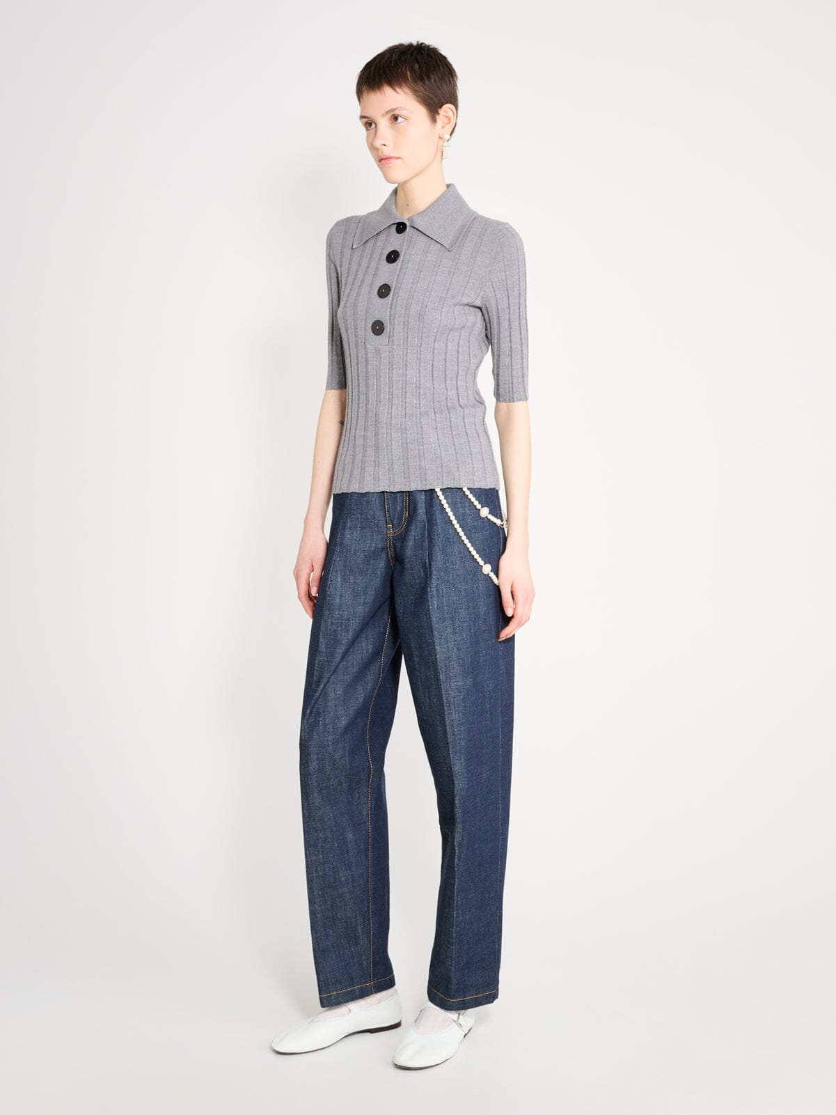 Nackiyé Sugarman Knit Polo