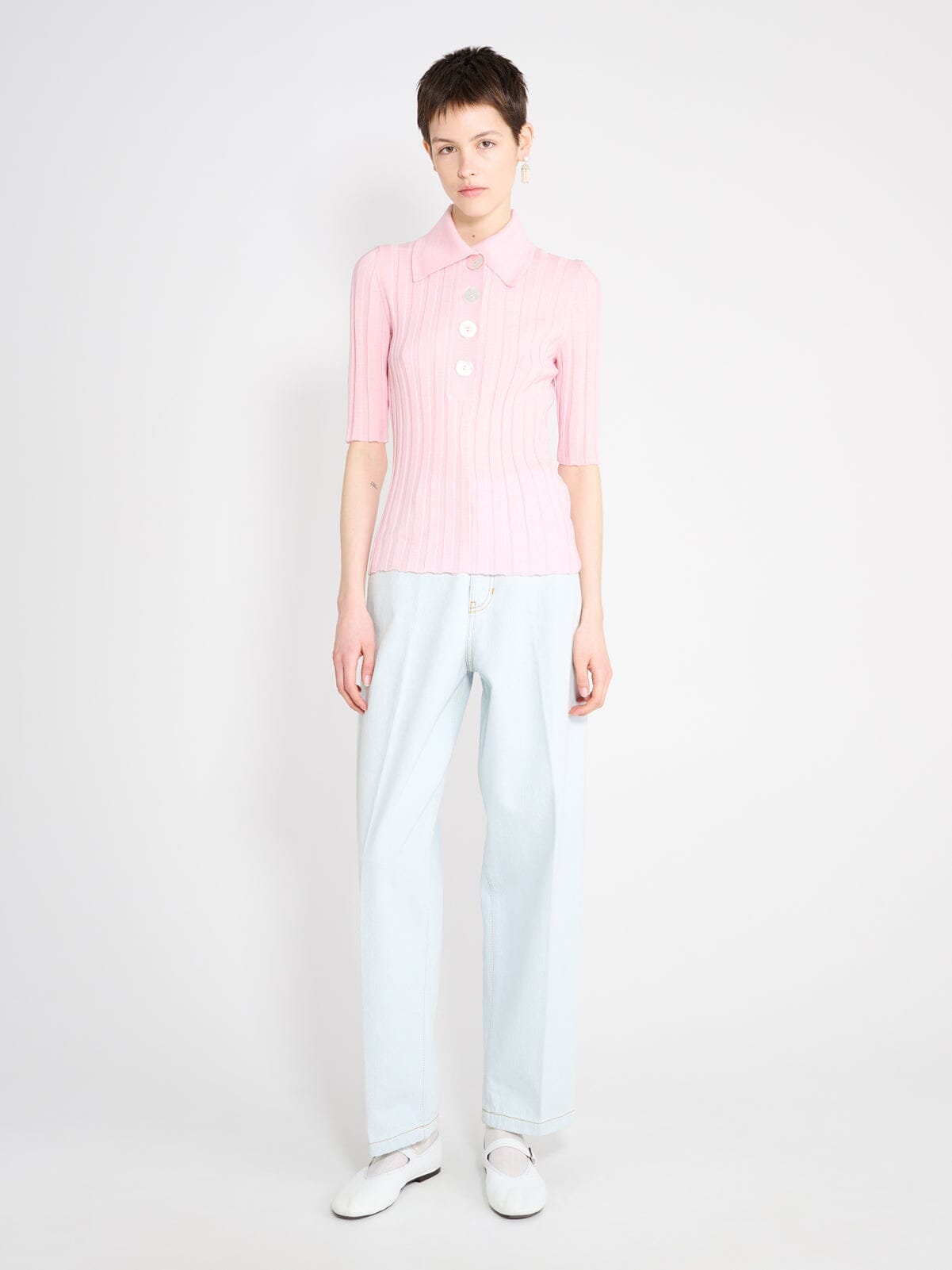 Nackiyé Sugarman Knit Polo