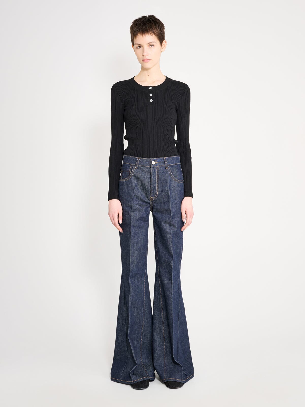 Nackiyé Bottoms Wild Side Jeans